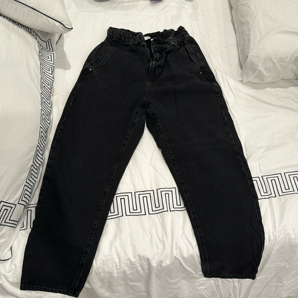 Zara black jeans size 4